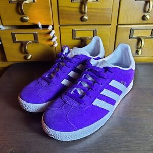 Adidas Kids Purple Sneakers